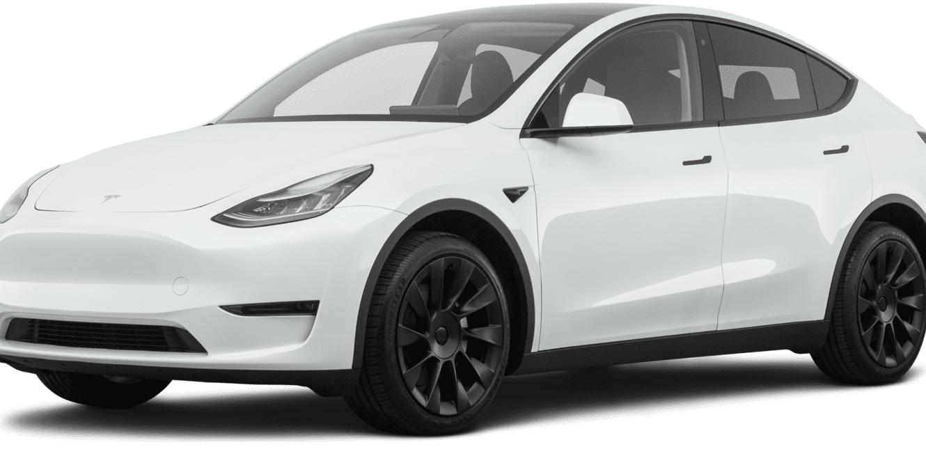 TESLA MODEL Y 2020 5YJYGDEF9LF011443 image